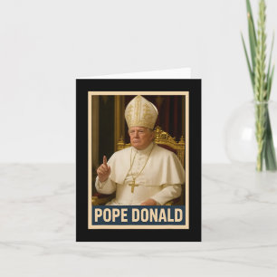 Trump As Vatican Church Pope Trump Funny Vatican C Karte
