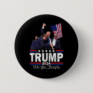 Trump Asination Bloody Ohr Blutung Butler Pa Trum Button