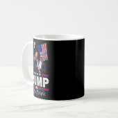 Trump Asination Bloody Ohr Blutung Butler Pa Trum Kaffeetasse (Vorderseite Links)