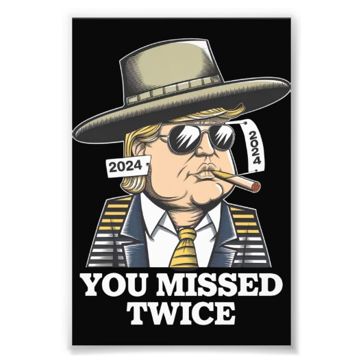 Trump Attentat Versuch Trump 2024 Sie vermisst Fotodruck (Vorne)