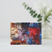 Trump auf dem Berg Rushmore Postkarte (Stehend Vorderseite)