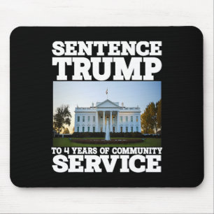 Trump auf vier Jahre Weiße Haus im Dienst der Geme Mousepad