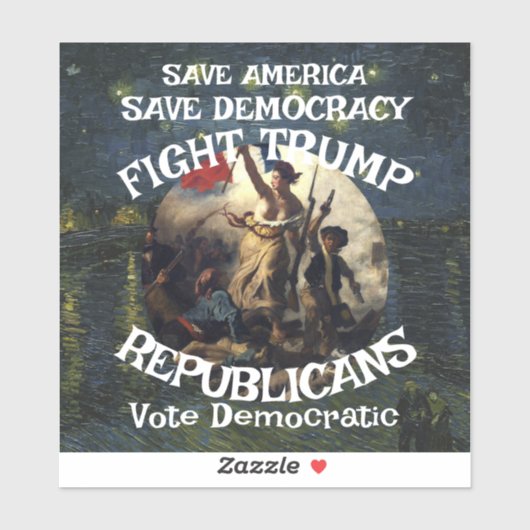 Trump Aufkleber (Blatt)