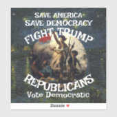 Trump Aufkleber (Blatt)