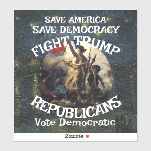 Trump Aufkleber (Blatt)