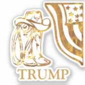 TRUMP AUFKLEBER (Vorderseite)
