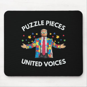 Trump-Autismus-Bewusstsein für Trump-Autismus _1 Mousepad