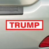 Trump Autoaufkleber (Auf Auto)
