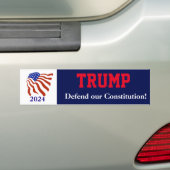 Trump-Autoaufkleber für die Flaggenwahl Autoaufkleber (Auf Auto)