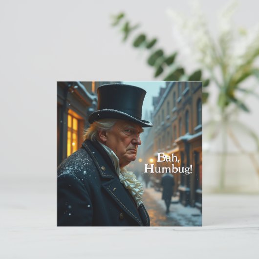 Trump Bah Humbug (Stehend Vorderseite)