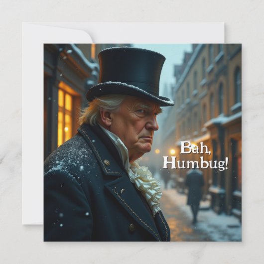 Trump Bah Humbug (Vorderseite)