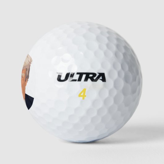 Trump Balls Golfball (Logo)