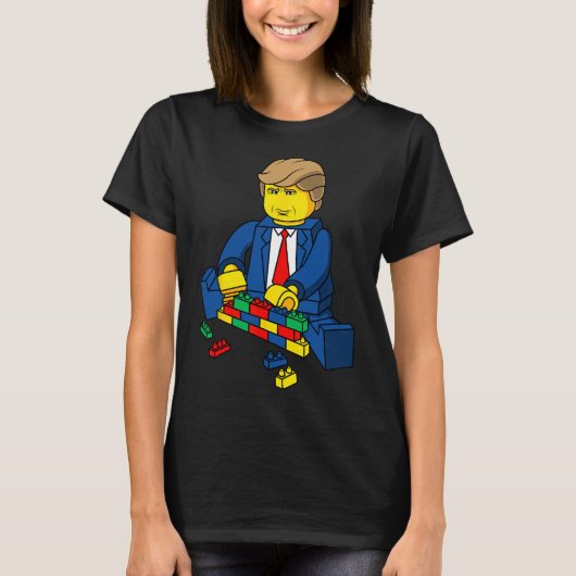 Trump baut ein Wall-T-Shirt T-Shirt (Vorderseite)