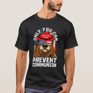 Trump Bear 45 47 MAGA 2024 nur Sie können dies ver T-Shirt