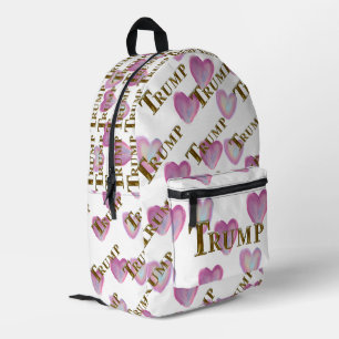 TRUMP BEDRUCKTER RUCKSACK