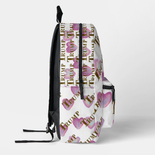 TRUMP BEDRUCKTER RUCKSACK (Links)