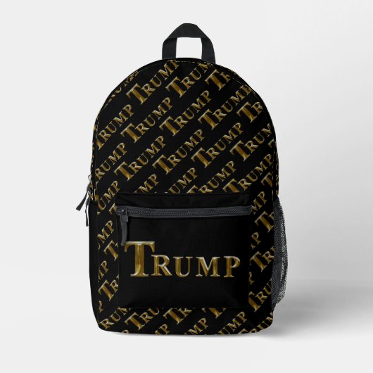 TRUMP BEDRUCKTER RUCKSACK (Vorderseite)
