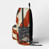 TRUMP BEDRUCKTER RUCKSACK (Rechts)