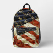 TRUMP BEDRUCKTER RUCKSACK (Vorderseite)