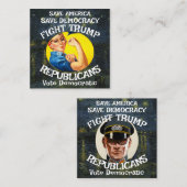 Trump Begleitkarte (Vorne/Hinten)