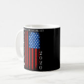 Trump Behalte Amerika Großes 2020 Kaffeetasse (Vorderseite Links)