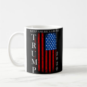 Trump Behalte Amerika Großes 2020 Kaffeetasse
