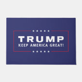 Trump Behalte Amerika Großes Fußmatte (Vorderseite)