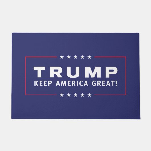 Trump Behalte Amerika Großes Fußmatte (Vorderseite)