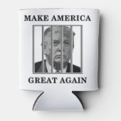 Trump Behind Bars Dosenkühler (Vorderseite)