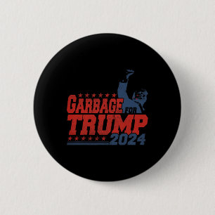 Trump bei der Wahl 2024 ist stolz darauf, Trump al Button