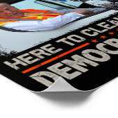 Trump bei der Wahl 2024 ist stolz darauf, Trump al Poster (Ecke)