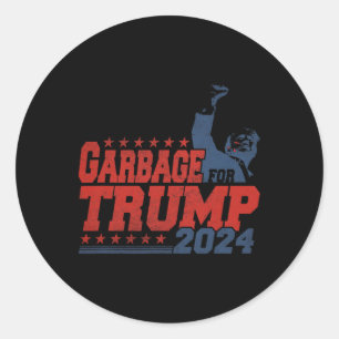 Trump bei der Wahl 2024 ist stolz darauf, Trump al Runder Aufkleber