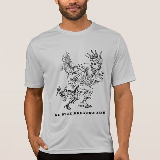 Trump bekommt den Heisman-T - Shirt (mit Text) (Vorderseite)