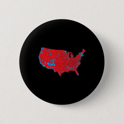 Trump besser abdecken 2024 Interaktive Wahlbeobach Button (Vorderseite)