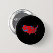 Trump besser abdecken 2024 Interaktive Wahlbeobach Button (Vorne & Hinten)