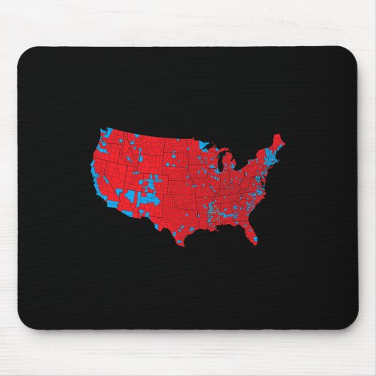 Trump besser abdecken 2024 Interaktive Wahlbeobach Mousepad (Vorne)