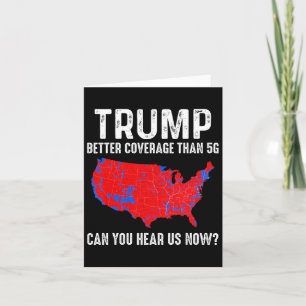 Trump: Bessere Abdeckung als 5 g Map America Polit Karte