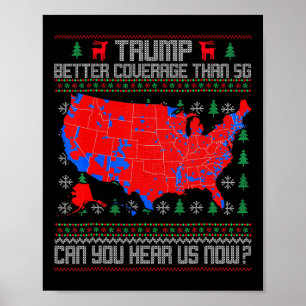 Trump: Bessere Abdeckung als 5g kann man uns jetzt Poster
