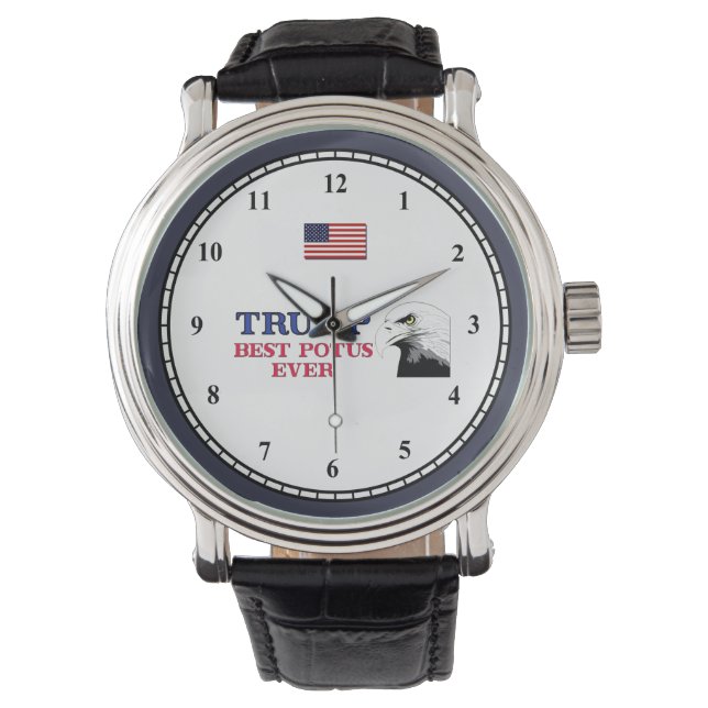 TRUMP Best POTUS Armbanduhr (Vorderseite)