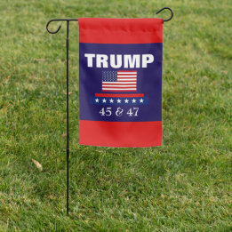 TRUMP BEST PRÄSIDENT JE 45 UND 47 JARD FLAG