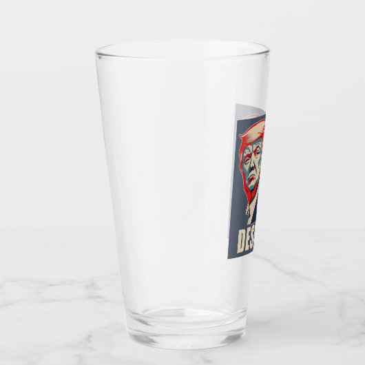 Trump Biden Despair 2024 Glas (Rechts)