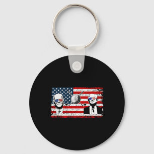 Trump Biden Flag American Elf Präsident D Schlüsselanhänger