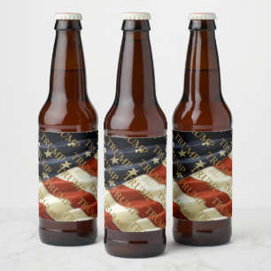 TRUMP BIERFLASCHENETIKETT