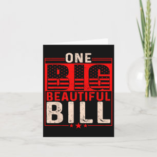 Trump Big Bill One Big Beautiful Bill Funny Politi Karte