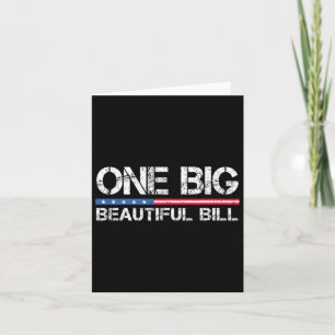 Trump Big Bill One Big Beautiful Bill Funny Politi Karte