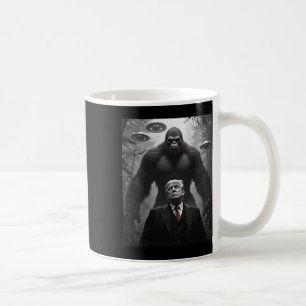 Trump Bigfoot UFO Außerirdischer Begegnung Besuch Kaffeetasse
