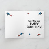 Trump Birthday Card - Nichts kann mich jetzt aufha Karte (Innenseite)