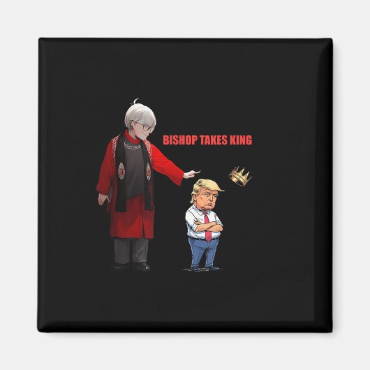 Trump Bishop Budde nimmt King Magnet (Vorne)