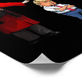 Trump Bishop Budde nimmt King Poster (Ecke)