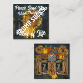 Trump bitte senden Sie Ihre gebrauchten Panties al Begleitkarte (Vorne/Hinten)